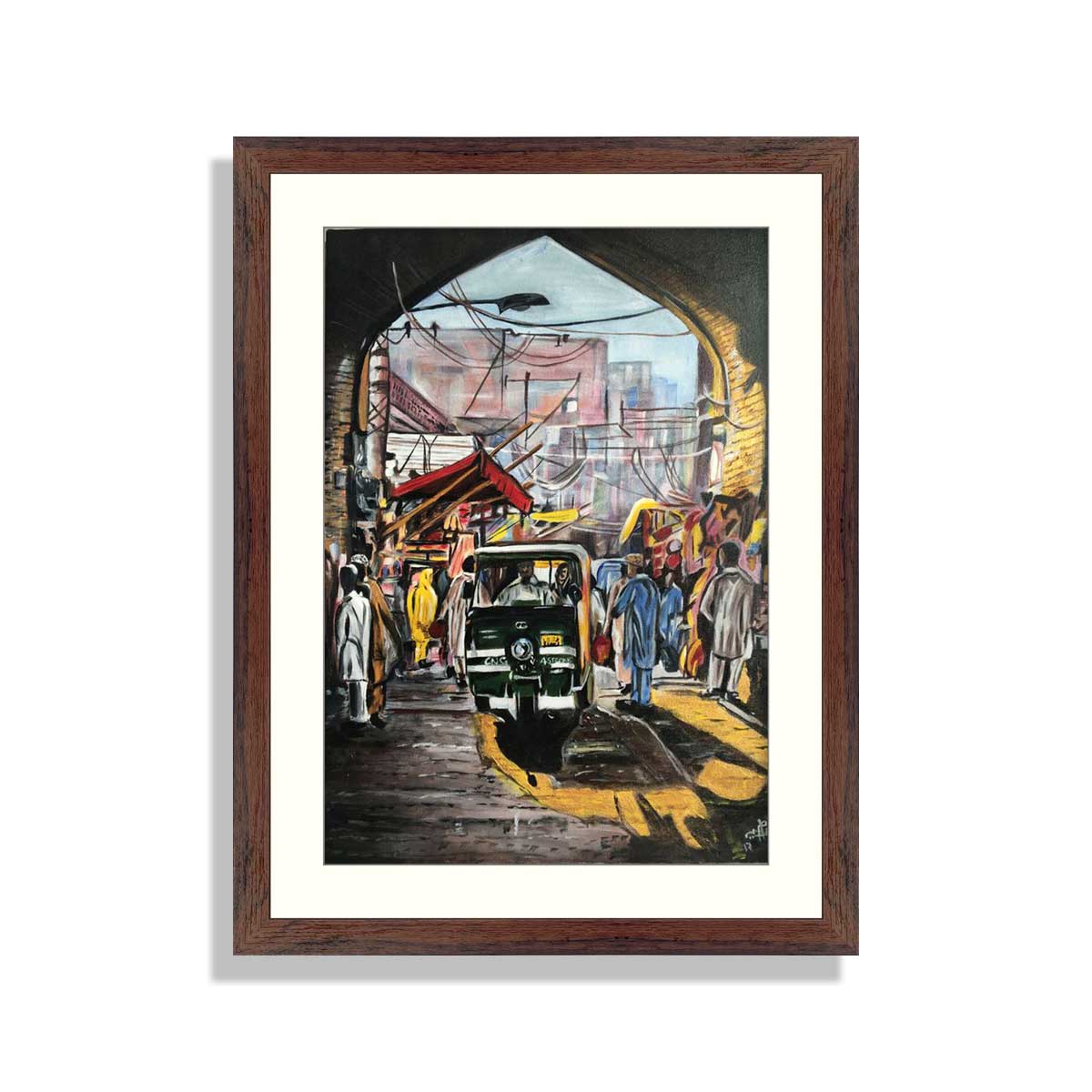 Set of 4 Historical Framed Art 02