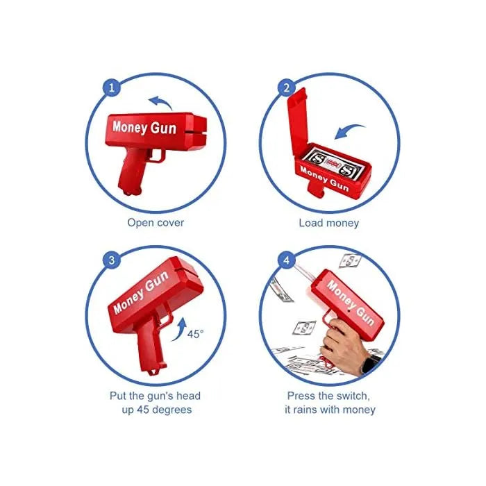 Super Money Spray Gun For Kids