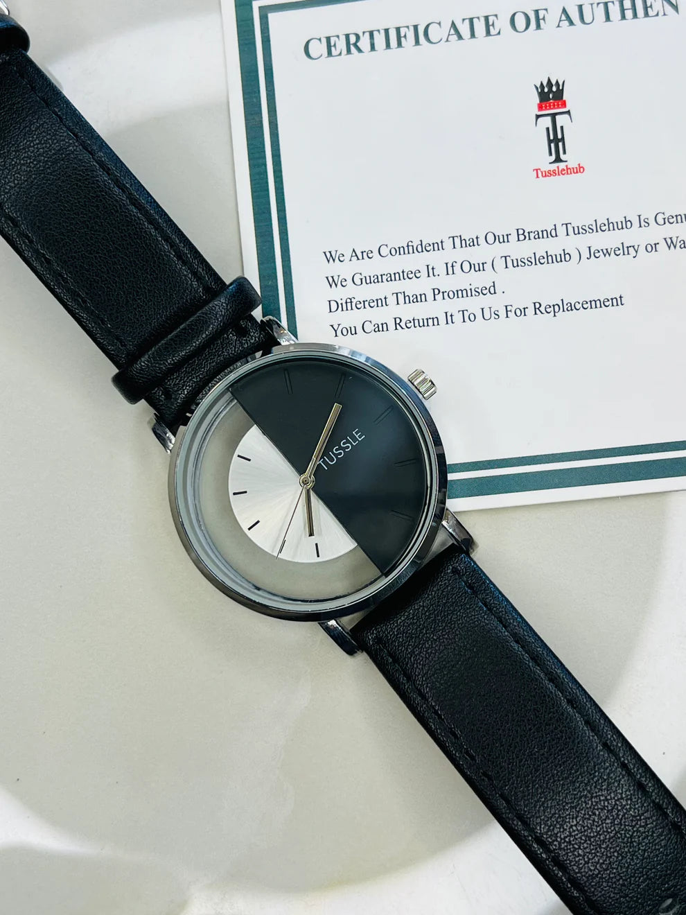 Tussle Half Dial Watch