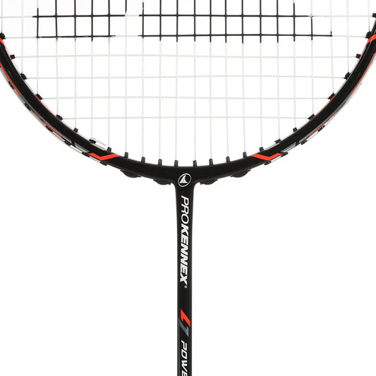 PROKENNEX Badminton Racket - Power Pro 708 - Strung Orange/Black
